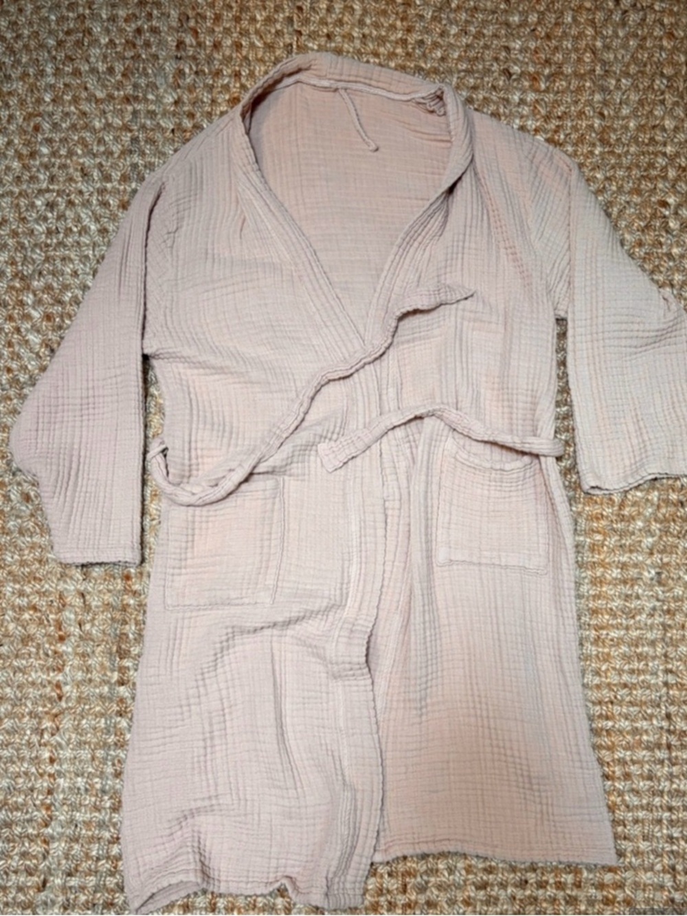 Oversized Muslin Bathrobe
